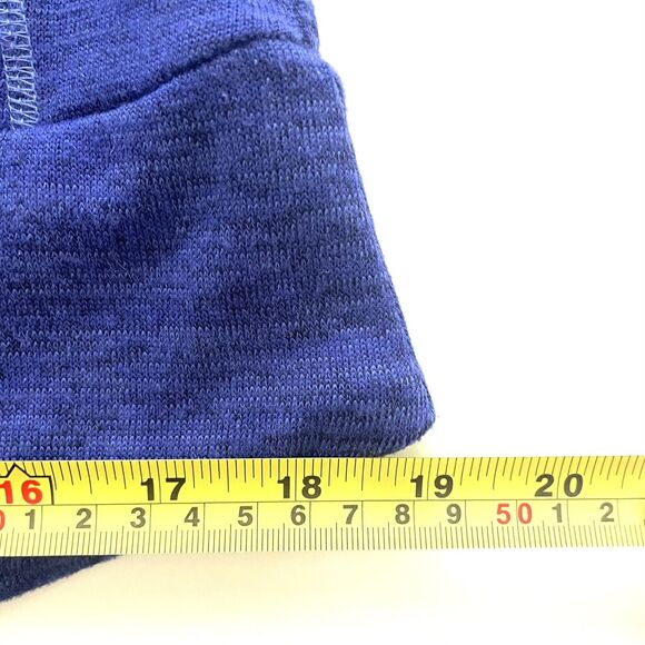 KUHL Women’s “Lea” Blue Purple Cowl Neck Tie Knit Pullover Kangaroo Pocket - Picture 9 of 16